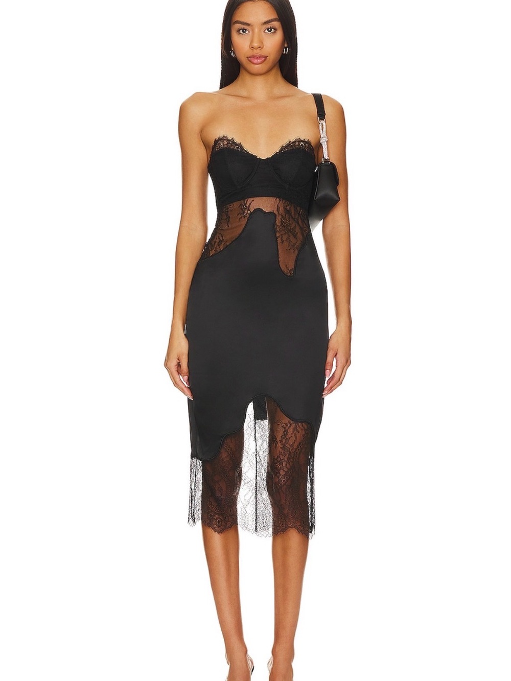 NBD - Giselle Mini Dress in Black - XS
